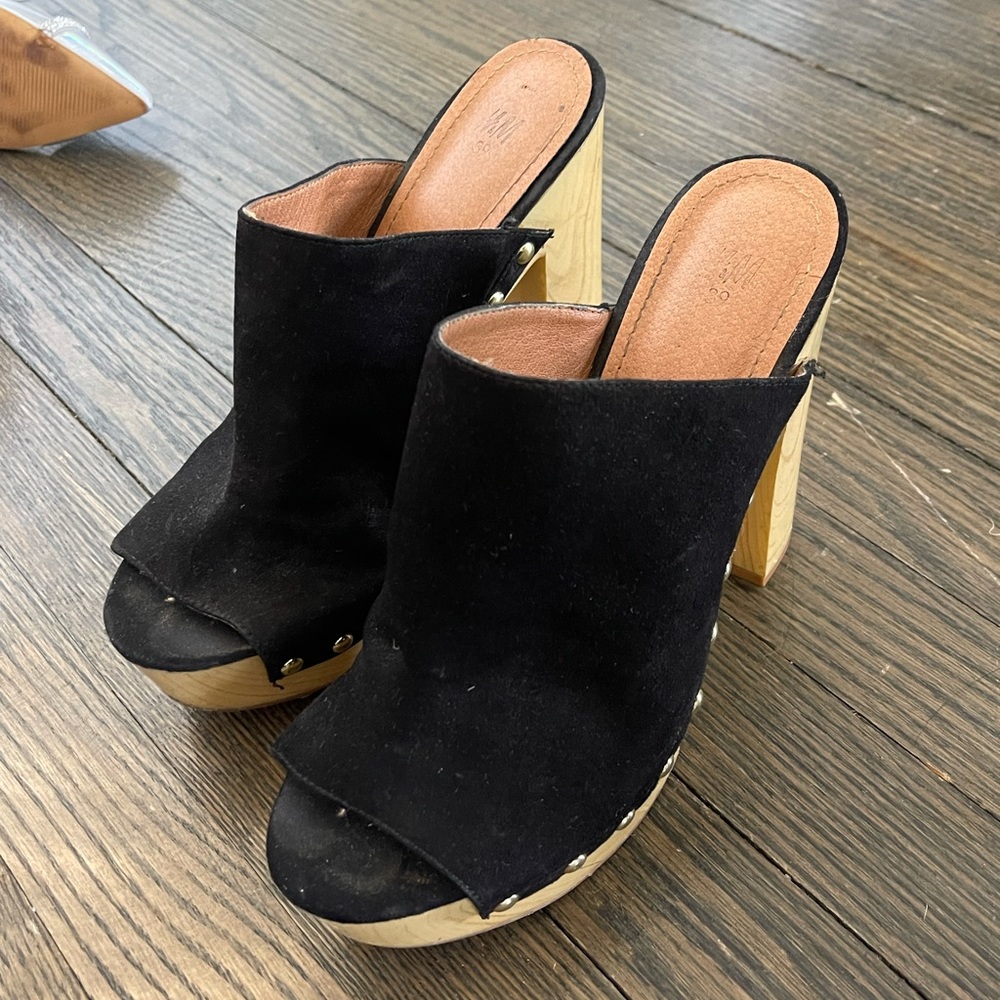 Black summer shoes h&m